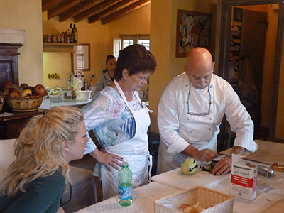 Cooking Lesson at the Country House